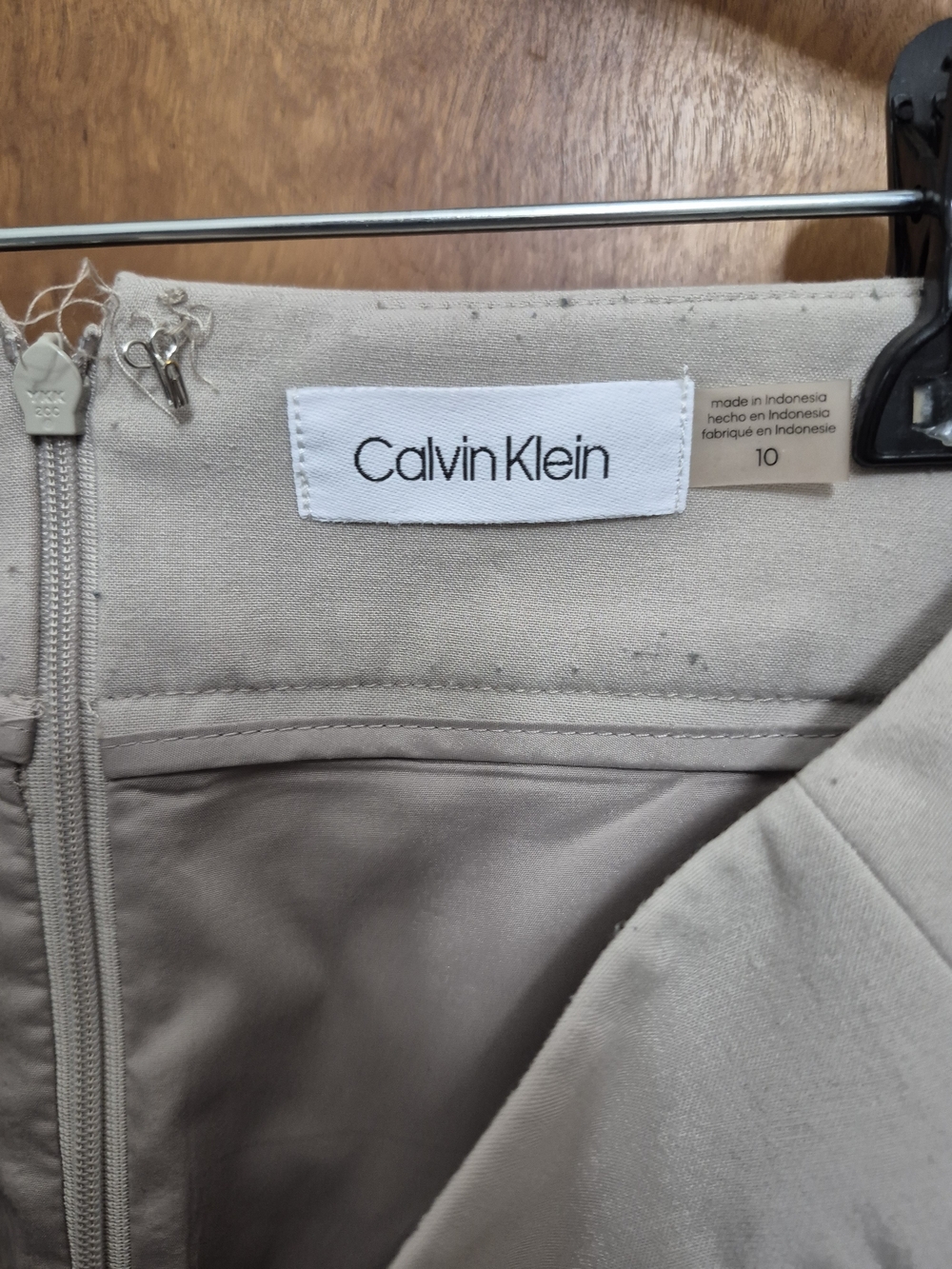 Calvin Klein Women's Beige Skirt Suit - Picture 4 of 6